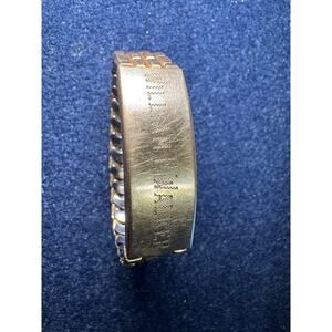 1940's Speidel Sweet Heart Expansion Locket Bracelet Engraved